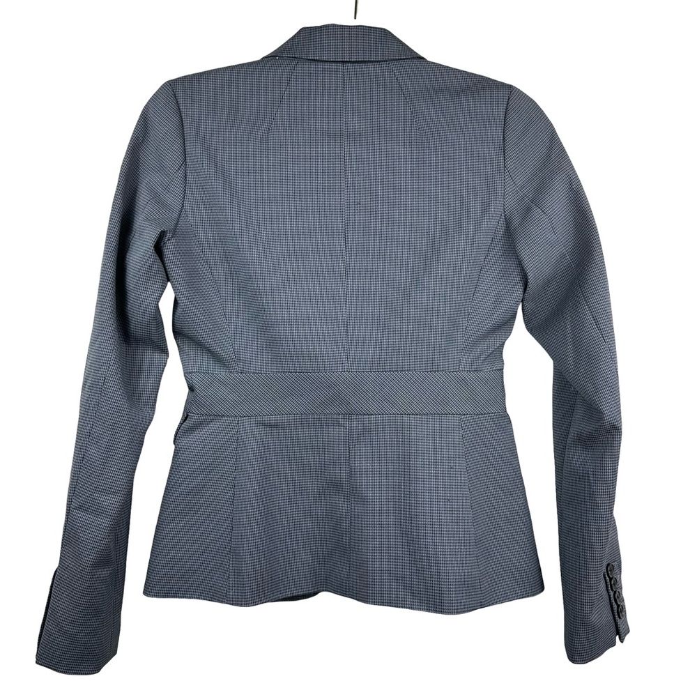 Jacob Gray Houndstooth Single Button Fitted Busin… - image 5